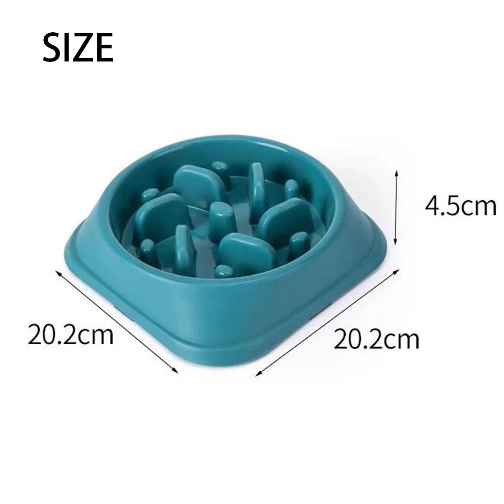 Dog Slow Feeder Puzzle Bowl – Non-Slip, Anti-Gulping