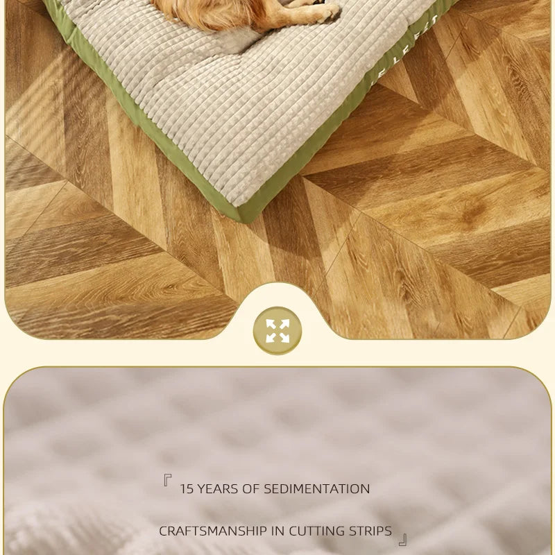 Fleece Dog Sleeping Bed – Detachable, All Sizes