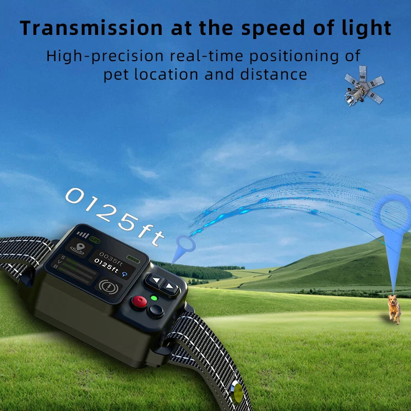 Smart GPS Wireless Dog Containment System with Shock Collar