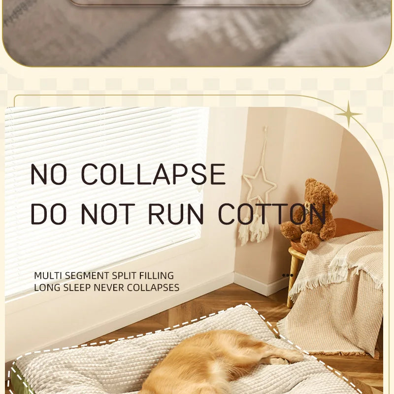 Fleece Dog Sleeping Bed – Detachable, All Sizes