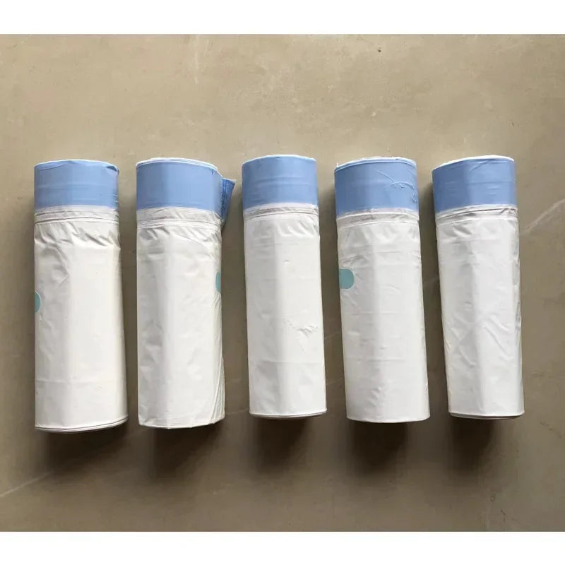 TONEPIE-Cat Litter Box Liners, Garbage Bag, Pull-and-Tie Bags for Easy Clean, Poop Bags, Cat Supplies, 470x450mm