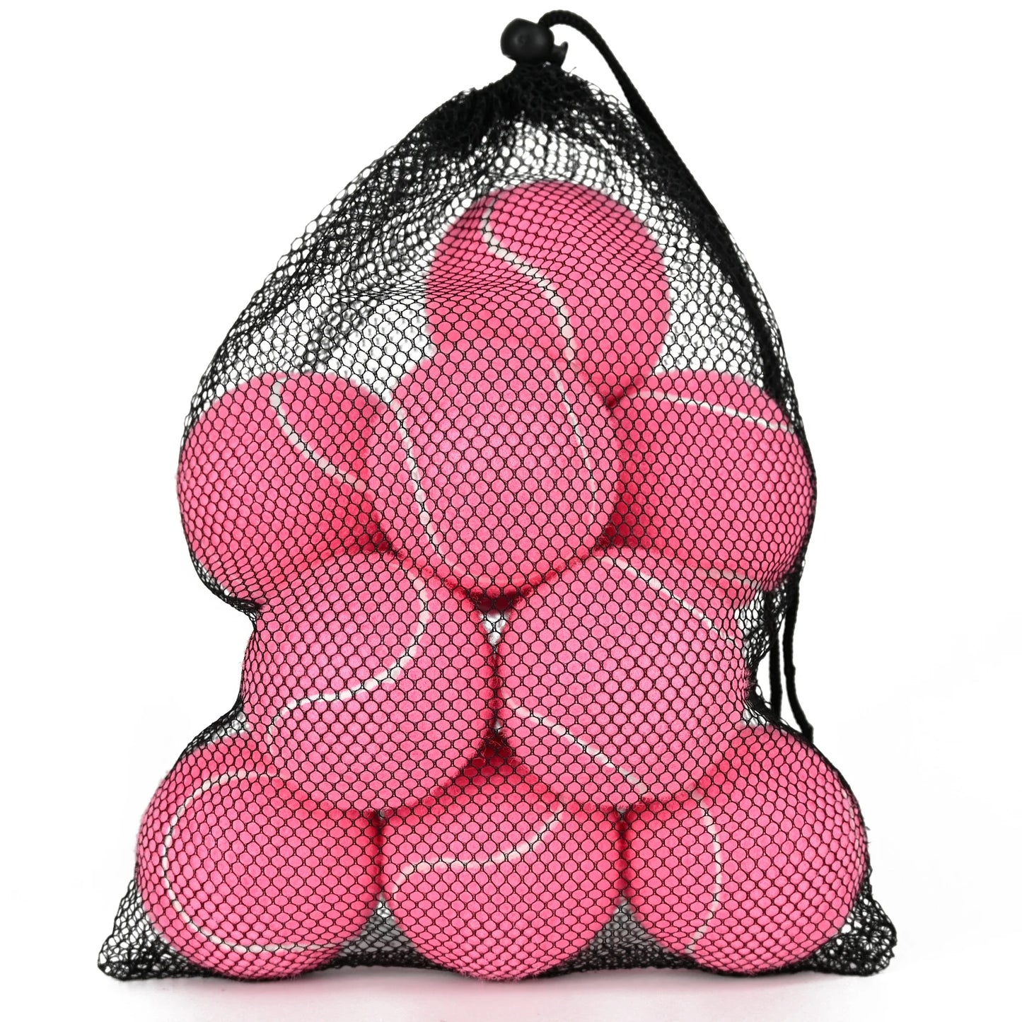 AMA Tennis Balls,12-Pack Advanced Training Tennis Balls for Beginner, Pet Dog practice Tennis Balls with Mesh Bag for Easy Carry