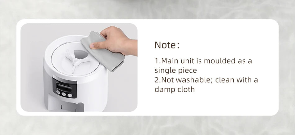 ROJECO 4L Auto Pet Feeder with Camera – WiFi, Video & Voice Recorder