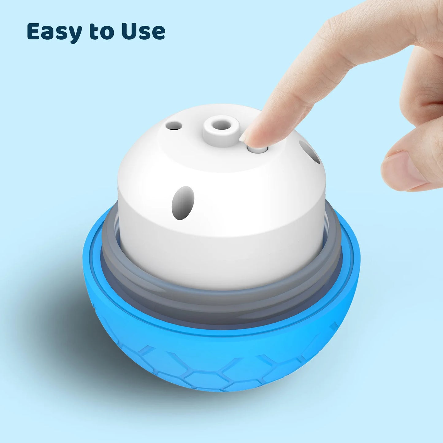 Interactive RGB Dog & Cat Toy Ball – USB Auto-Bouncing