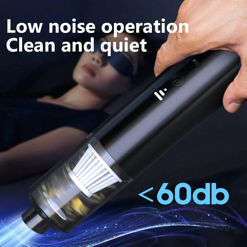 Cordless Pet Hair Vacuum – Powerful Suction for Car & Home